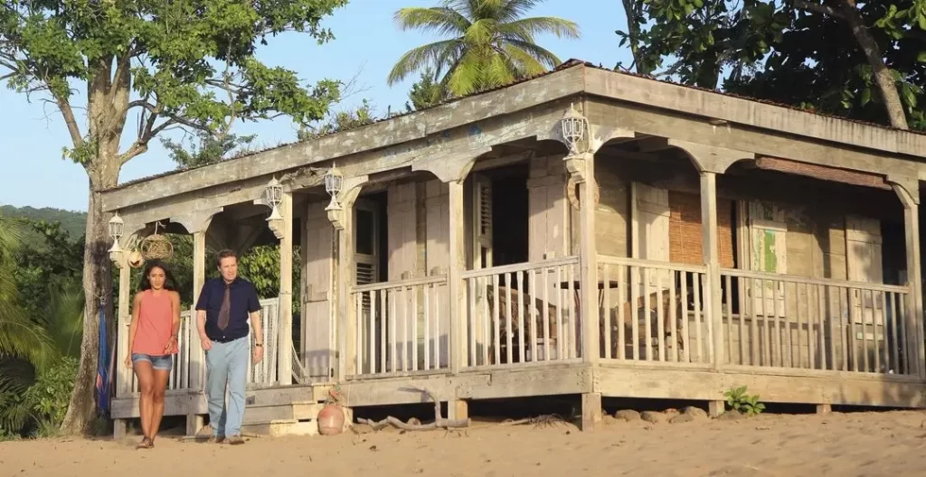 Reis Saint Marie Death in Paradise Saint Marie beach shack hut anse de la perle