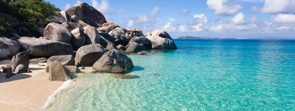 The Baths Virgin Gorda British Virgin Islands mooiste stranden van de Caribbean