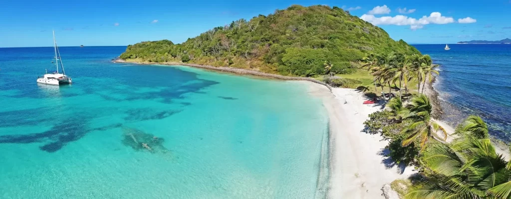 Op vakantie tijdens corona Vakantie Saint Vincent en de Grenadines Mayreau mooiste stranden van de Caribbean
