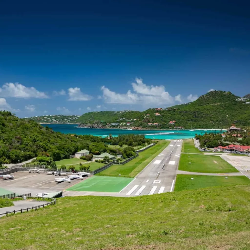 rondreis Sint Maarten & Saint Barthelemy Saint Barth airport