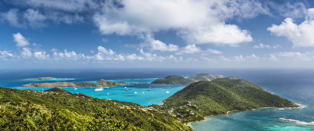 Zeilvakantie Britse Maagdeneilanden - North Sound Virgin Gorda met Eustatia Island, Prickly Pear Island, Saba Rock en Necker Island