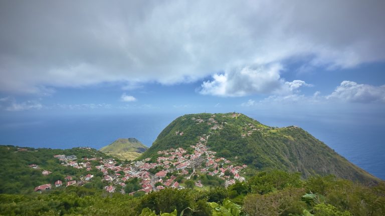 Saba eiland 10 dingen om te doen Windwardside uitzicht