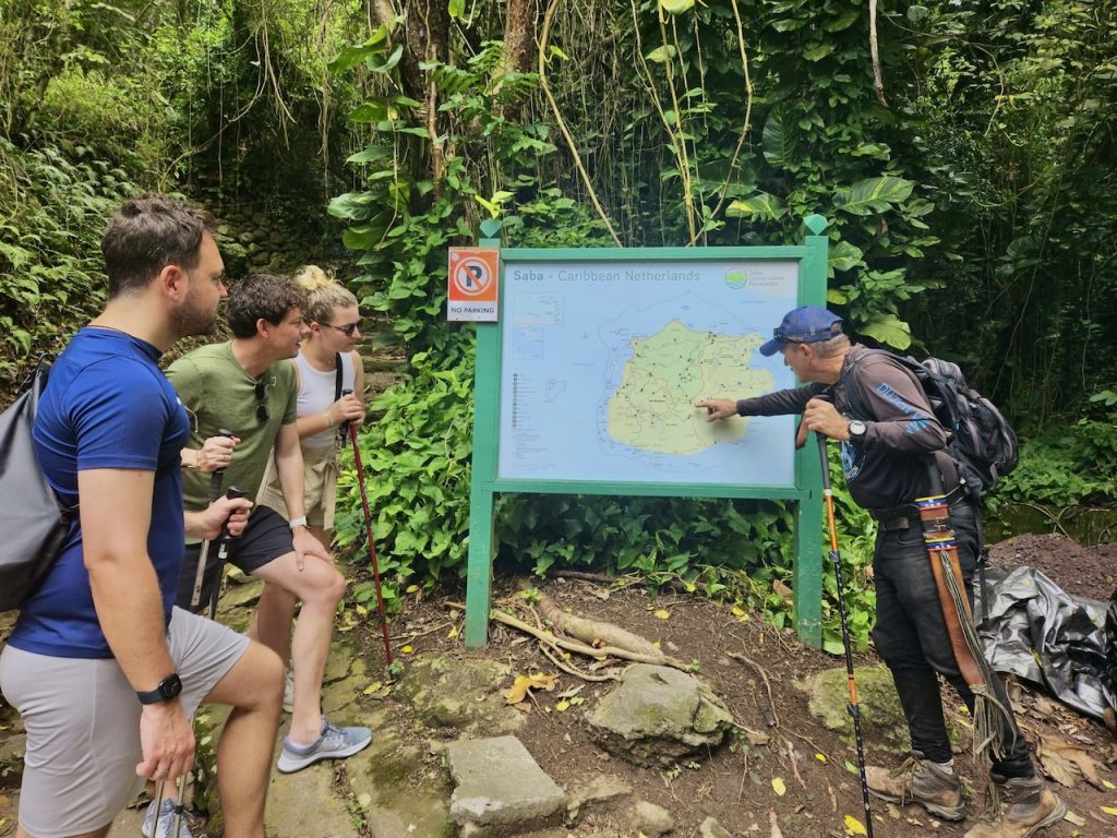 Saba eiland 10 dingen om te doen guided hikes James Johnson Crocodile James