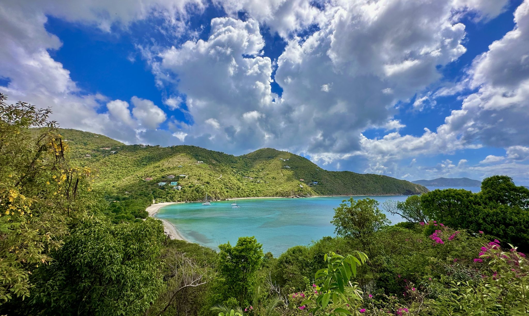 Mooiste eiland van de Caribbean Brewers Bay op Tortola BVI