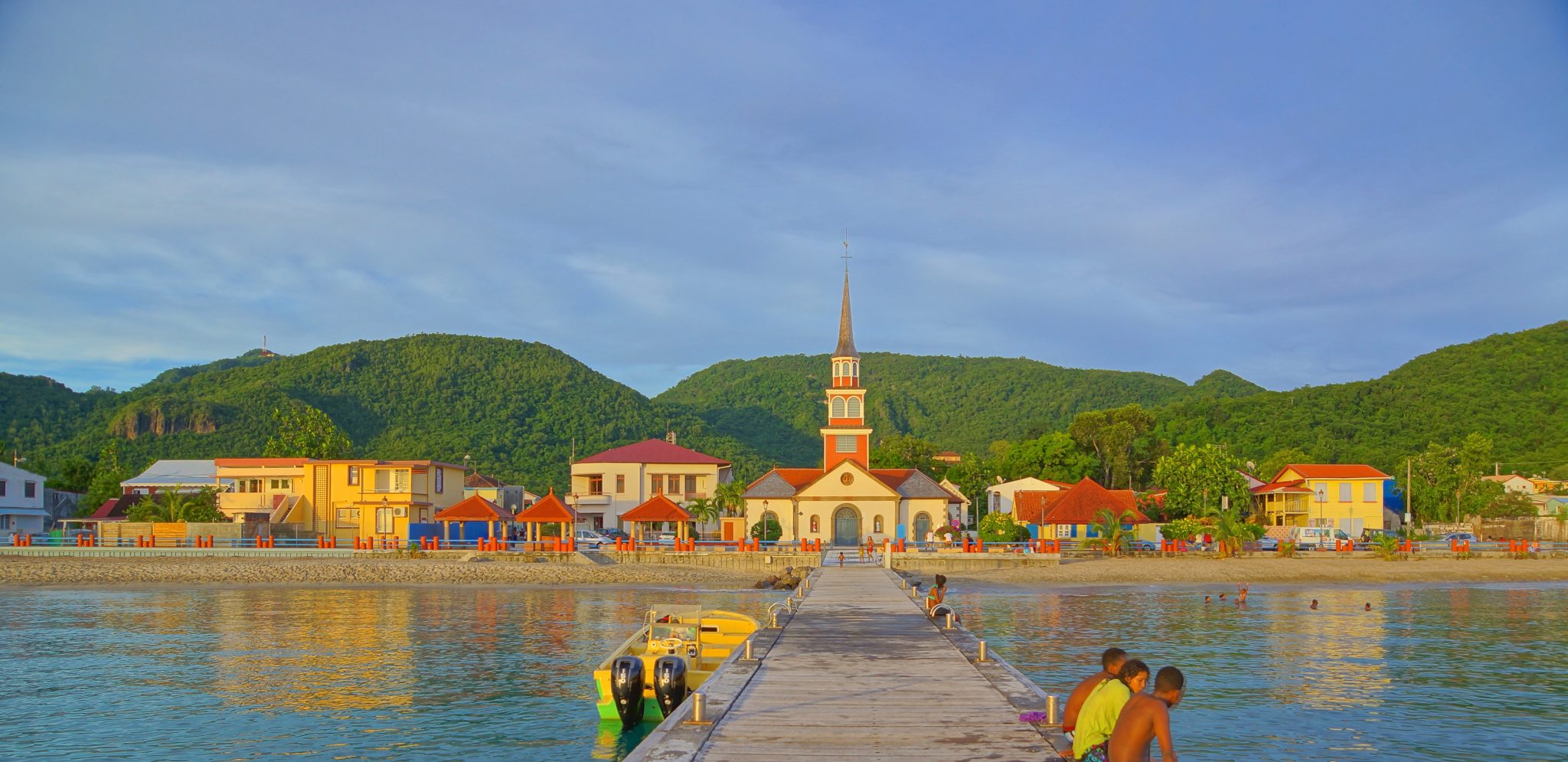 pittoresk dorpje Les Anses-d'Arlet op Martinique